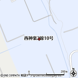 北海道旭川市西神楽３線１０号周辺の地図