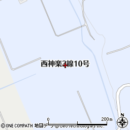 北海道旭川市西神楽３線（１０号）周辺の地図