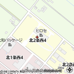 北海道上川郡東神楽町北２条西4丁目1周辺の地図