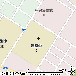 津別町立津別中学校周辺の地図