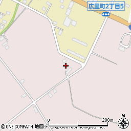 北海道深川市音江町広里207周辺の地図