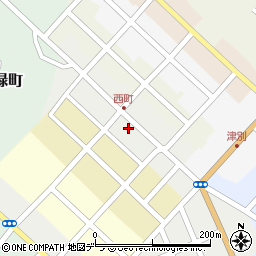 北海道津別町（網走郡）１条通周辺の地図