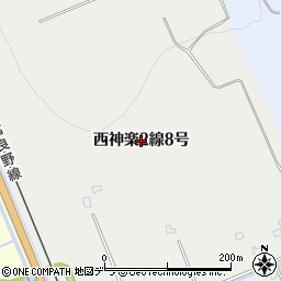 北海道旭川市西神楽２線（８号）周辺の地図