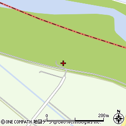 自転車専用道路周辺の地図