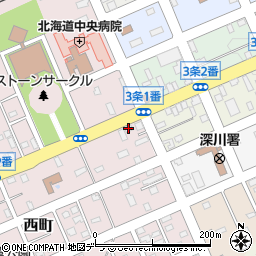 有限会社笹渕厨器店周辺の地図