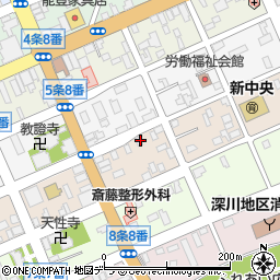 松山茶舗周辺の地図