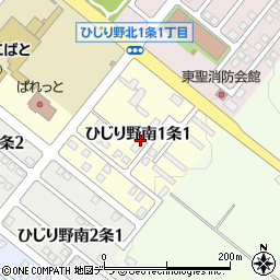 〒071-1523 北海道上川郡東神楽町ひじり野南一条の地図