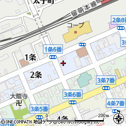 新田商店周辺の地図