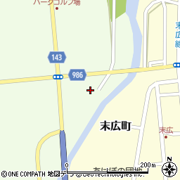 北海道常呂郡訓子府町清住4周辺の地図