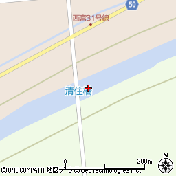 清住橋周辺の地図