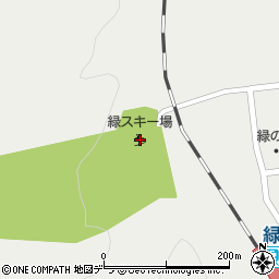 清里町営緑スキー場周辺の地図