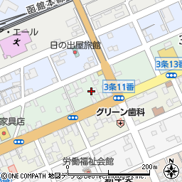 北海道深川市３条11周辺の地図