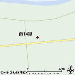 訓子府町役場　末広地区農業集落排水処理センター周辺の地図