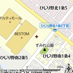 北海道東神楽町（上川郡）ひじり野南１条周辺の地図
