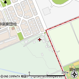 新名自動車工場周辺の地図