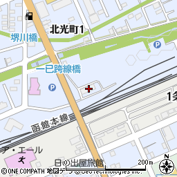 ＪＲ北海道アパート周辺の地図