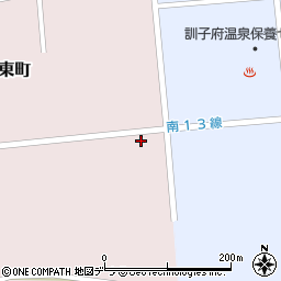 味の素食品北海道株式会社　訓子府工場周辺の地図