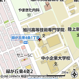 北海道立旭川高等技術専門学院周辺の地図