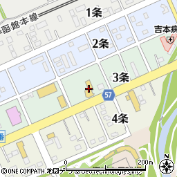 トヨタカローラ旭川　深川店周辺の地図