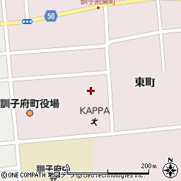 訓子府町役場教育委員会　社会教育課周辺の地図