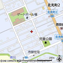 ホクトヤンマー株式会社　深川支店周辺の地図