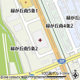 北海道酒類販売旭川支社配送センター周辺の地図