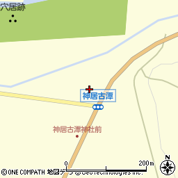北海道旭川市神居町神居古潭110周辺の地図