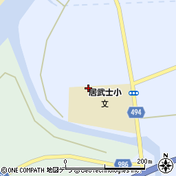 訓子府町立居武士小学校周辺の地図