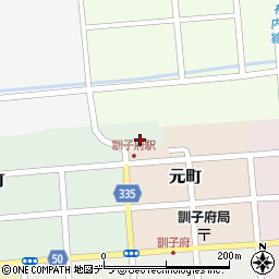 訓子府町商工会周辺の地図