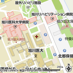 旭川医科大学周辺の地図
