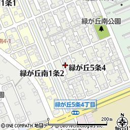 旭川中央商事周辺の地図