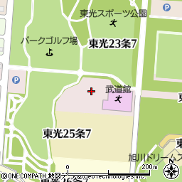 北海道旭川市東光２４条周辺の地図