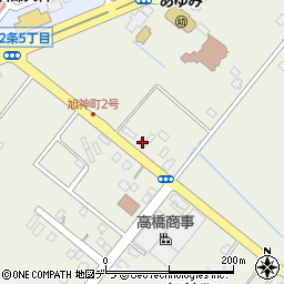 旭川あゆみ幼稚園附属保育園周辺の地図