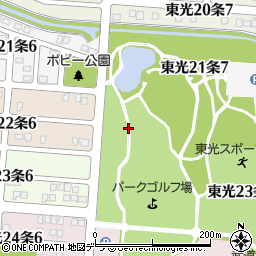 北海道旭川市東光２２条周辺の地図
