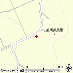 北海道旭川市神居町富沢4周辺の地図