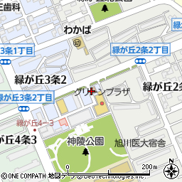 松寿司 緑が丘店周辺の地図