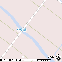 北栄橋周辺の地図