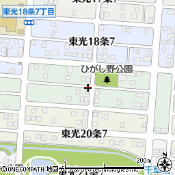 北海道旭川市東光１９条7丁目周辺の地図
