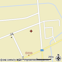 訓子府町役場　日ノ出地区ふれあいセンター周辺の地図