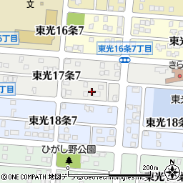 北海道旭川市東光１７条7丁目3周辺の地図