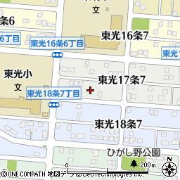 北海道旭川市東光１７条7丁目4周辺の地図