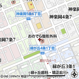 ＤＺマート　神楽岡店周辺の地図