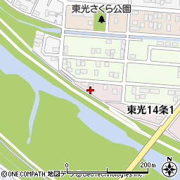 北海道旭川市東光１４条1丁目1周辺の地図