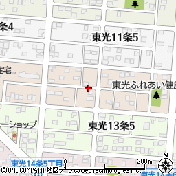 北海道旭川市東光１２条周辺の地図