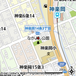 ジャパンケア旭川神楽岡周辺の地図