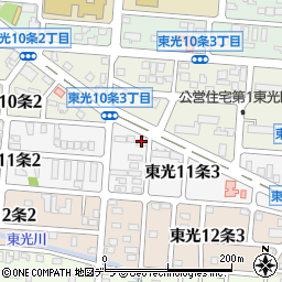 東光教会周辺の地図