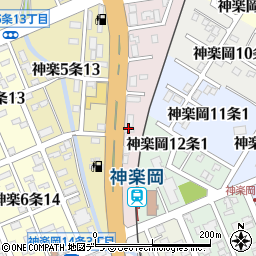 有限会社旭川ファミリー周辺の地図