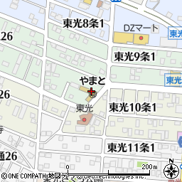 大和神社周辺の地図
