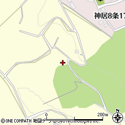 北海道旭川市神居町富沢387-15周辺の地図