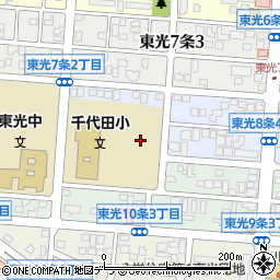 旭川市立千代田小学校周辺の地図